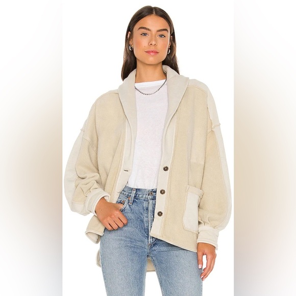 Free People Jackets & Blazers - Free People Women’s Jordan Jacket in Washed Muslin, Size XS
